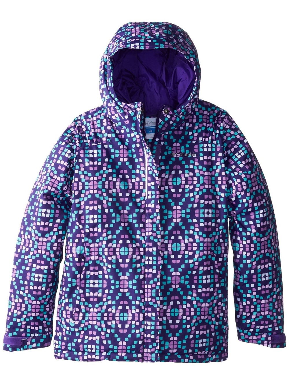 Columbia Horizon Ride Girls Large 14/16 Waterproof Insulated Ski Jacket Purple